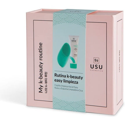 Kit curățare facială, Usu Cosmetics, Cica + Easy Nusu