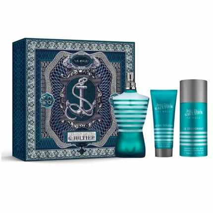 Set Parfum Masculin, Jean Paul Gaultier Le Male, 125ml, Verde