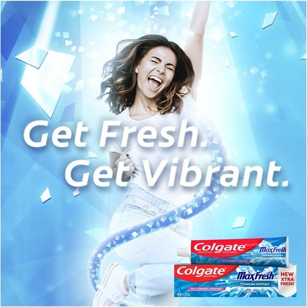 Pastă de dinți, Colgate, Max Fresh, mentă răcoritoare, 100ml