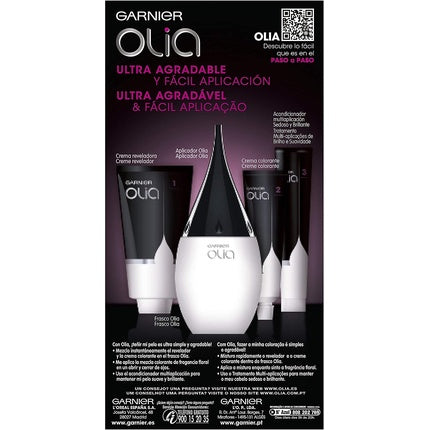 Vopsea de păr, Garnier, Olia, fără amoniac, culoare alună
