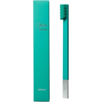 Periuță de dinți Apriori Turquoise Blue Silver Medium