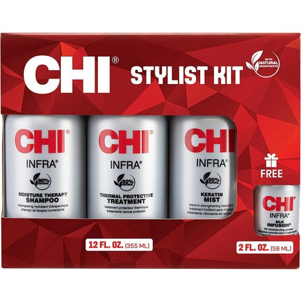 Ser pentru păr, Chi Silk Infusion, 177ml, protecție termică