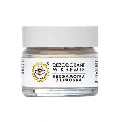 Dezodorant Cremă Miodowa Mydlarnia cu Bergamotă și Lămâie 20g
