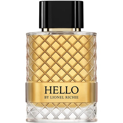 Eau de Cologne Lionel Richie Hello for Men 100ml - Fougère proaspătă cu note calde de ambra
