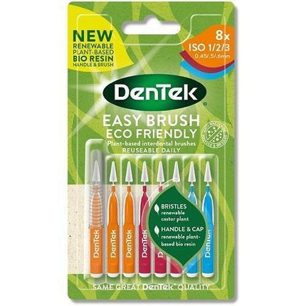 Periuțe Interdentare Dentek, Eco Friendly, 8 bucăți, Multicolor