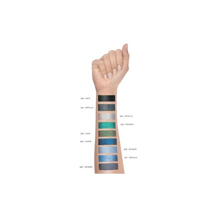 Fard de pleoape, Pupa Milano, Vamp! 306 Bon-Ton Blue, Wet&Dry