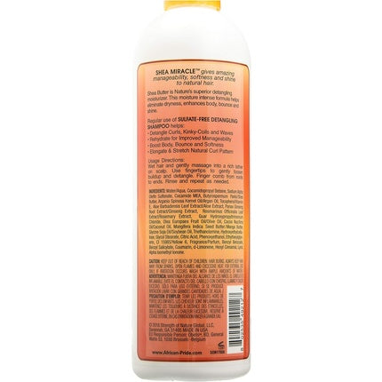 Șampon, African Pride, Shea Miracle, portocaliu