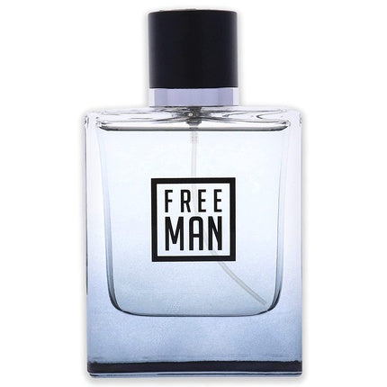 Parfum Bărbați Free Man Eau de Toilette 100ml, sticlă transparentă cu dop negru