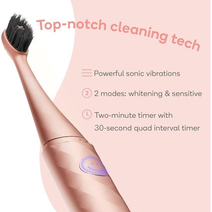 Burst Curve Sonic Electric Toothbrush, Rose Gold