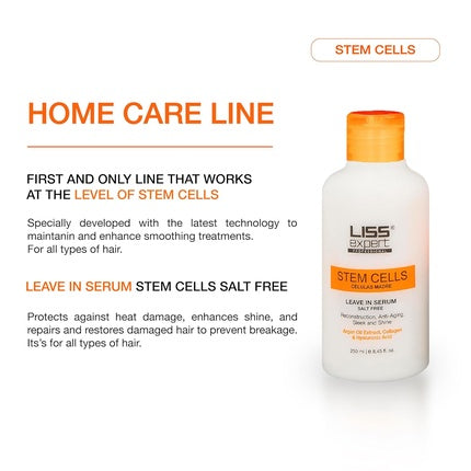 Ser Liss Expert Professional Stem Cells, 250 ml, portocaliu