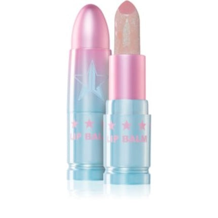 Balsam de buze Jeffree Star Cosmetics Hydrating Glitz 3 G, roz și albastru pastel