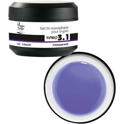 Gel pentru unghii Peggy Sage 3 în 1, transparent, 15g