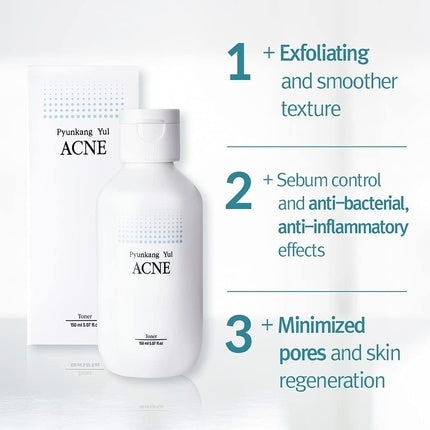 Tonik pentru față Pyunkang Yul Acne Toner BHA Astringent, 150 ml
