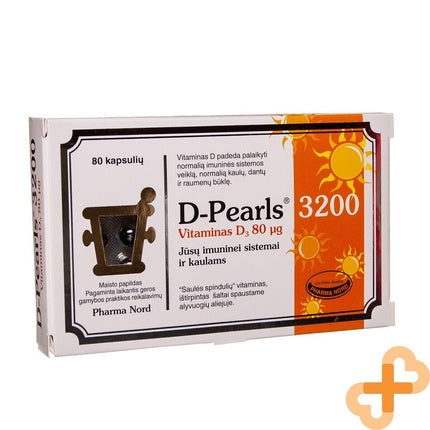 Vitamine, Pharma Nord, Bio-Vitamina D3, perle, 80 capsule