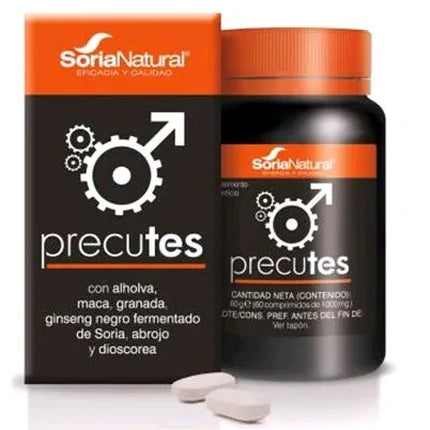 Precutes, Soria Natural, 60 Capsule, pentru bărbați, cu albuță, macă, granată