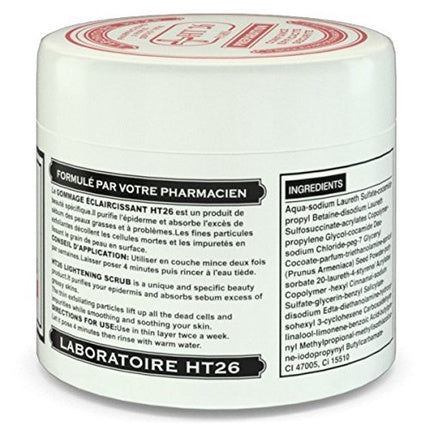 Scrub de corp Kéisha HT26, alb, 339g