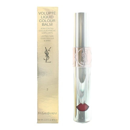 Balsam de buze Yves Saint Laurent Volupte 02 Expose Me Rose, 6ml