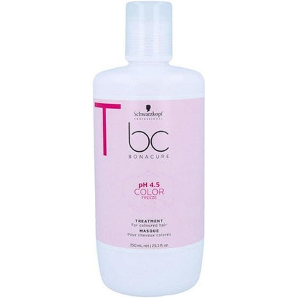 Masca pentru păr colorat, Schwarzkopf BC pH4.5 Color Freeze, 750ml