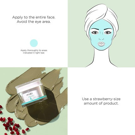 Mască de față purificatoare cu probiotice, Image Skincare, 2oz (56g)