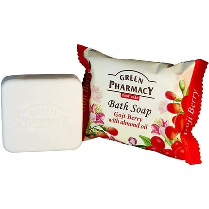 Săpun de baie Green Pharmacy Goji Berry cu ulei de migdale, 100 g