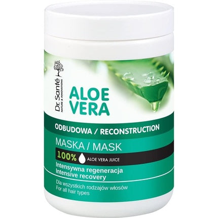Masca de par, Dr Santé, Aloe Vera, 1000 ml