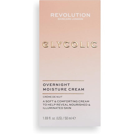 Cremă noapte, Revolution, Glycolic Acid, alb