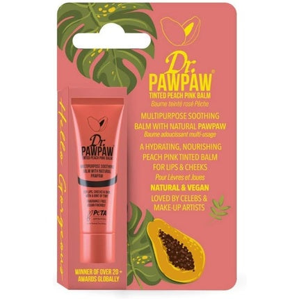 Balsam nuantat Dr. Pawpaw, Peach Pink, 10 ml