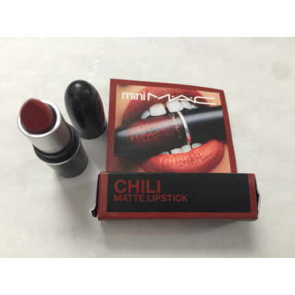 Ruj mini MAC Retro Matte CHILI #602, 1.8g, roșu
