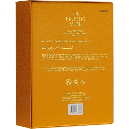Parfum, Alexandre.J, The Majestic Musk, 100ml EDP
