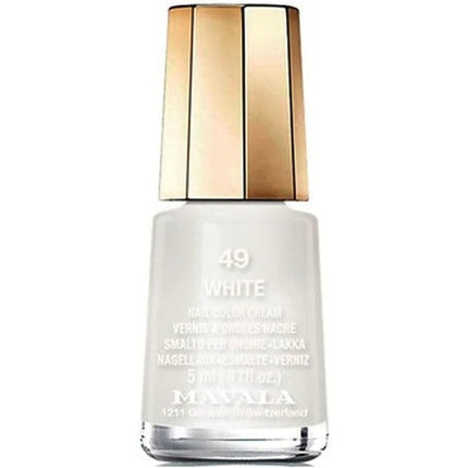 Lac de unghii, Mavala, 49 Alb, 5mL