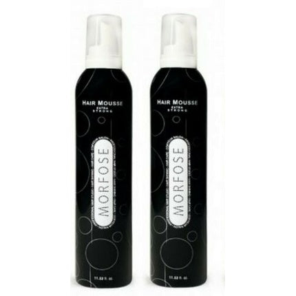Spumă de păr Morfose Extra Strong, negru 350ml