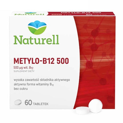 Naturell Methyl B-12 500 - 60 comprimate fara zahar