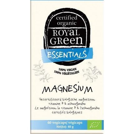 Supliment, Royal Green, magnesium, vegan