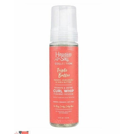 Mousse de coafat Hawaiian Silky Curl Whip Foaming Mousse cu Mango și Murumuru, 226g