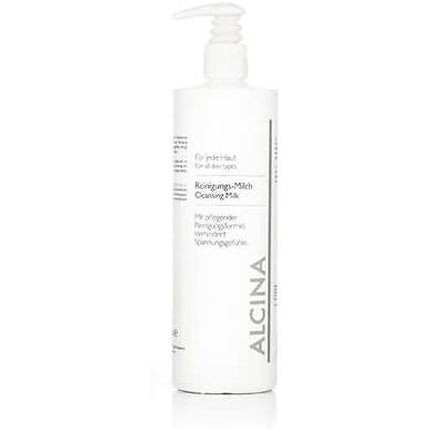 Lapte demachiant Alcina, Cleansing Milk, 500ml, alb, pompă