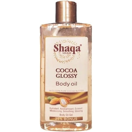 Ulei pentru corp Shaqa Cocoa Glossy cu unt de cacao pur