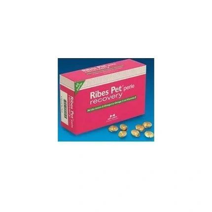 Supliment pentru Recuperare a Animalelor, N.B.F. Lanes Srl Ribes Pet Recovery Blister 60 Perle