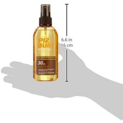 Spray protecție solară Piz Buin Wet Skin SPF 30 transparent 150ml