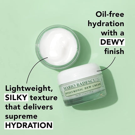 Cremă Hidratantă, Mario Badescu, Hyaluronic, Alb