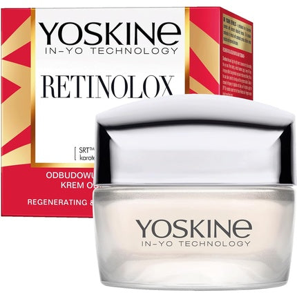 Cremă antirid Yoskine Retinolox 60+ pentru noapte, regenerantă și hrănitoare