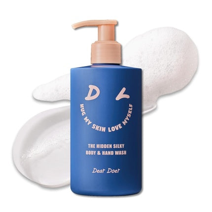 Soap lichid pentru mâini și corp Dear Doer The Hidden Silky Body & Hand Wash, 10.14 Fl Oz