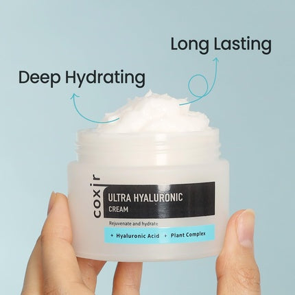 Cremă față, Coxir, Ultra Hyaluronic, alb, 50ml