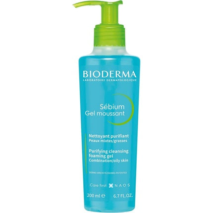 Gel de curatare purifiant spumant, Bioderma Sebium, 200ml