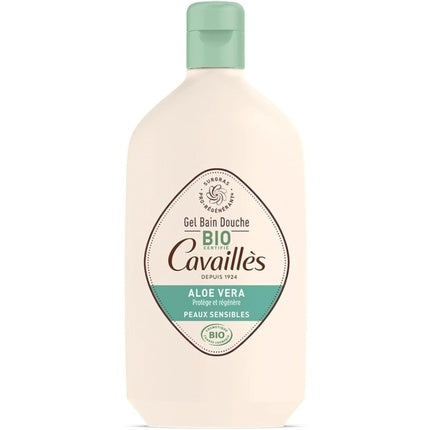 Gel de duș și baie Rogé Cavaillès cu Aloe Vera pentru piele sensibilă, 400ml