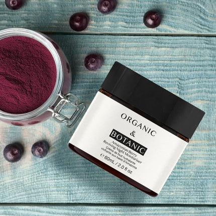 Cremă de noapte, Organic & Botanic, Amazonian Berry, 60 ml