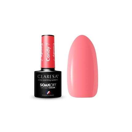 Lac de unghii UV, Claresa, 7 Candy, 5ml