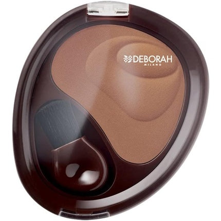 DEBORAH Blush Compact, Model Duo, Culoare Maro, Dimensiune 11g