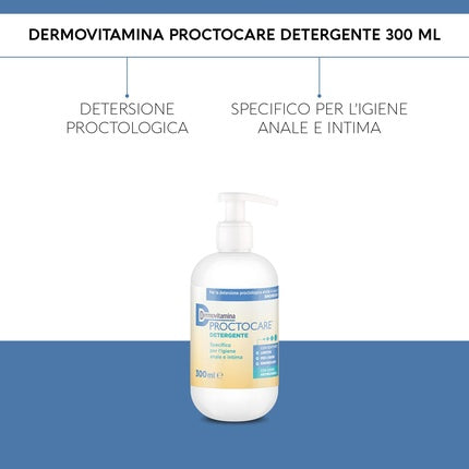Proctocare Dermovitamina Detergent pentru Igiena Intimă și Anală 300ml