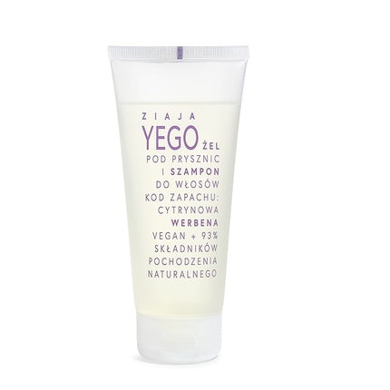 Gel duș și șampon Yego cu aromă de verbena citrică, 200ml