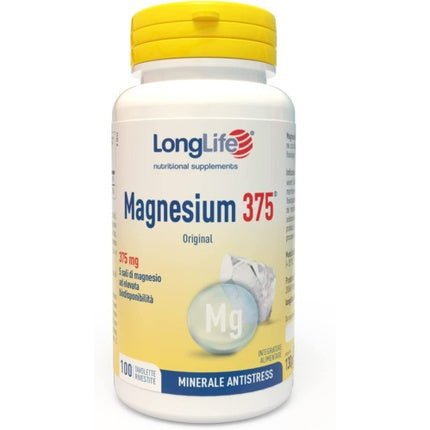 Magnesium 375, LongLife, Original, 100 comprimate